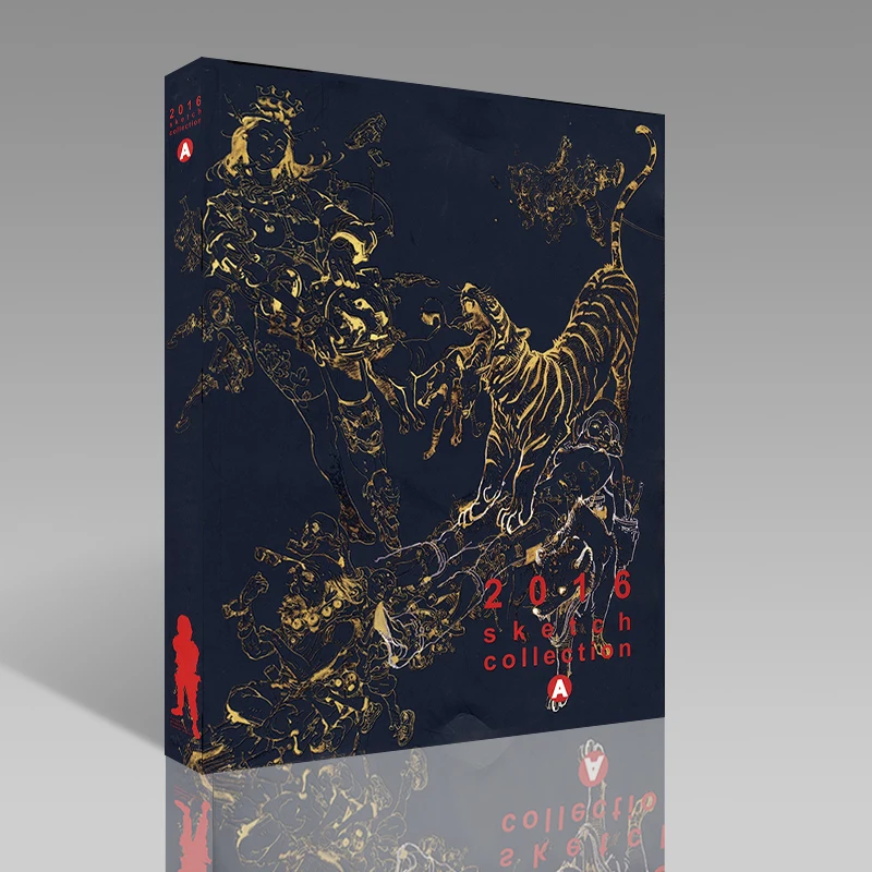 

Книга для рисования Ким Jung-Gi, коллекция эскизов 2016, книга для рисования