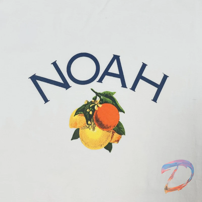 

Oversize NOAH T-shirts High Quality Cross Fruit Limited Short-sleeved NOAH Citrus Core Logo Men Women Crew Neck Loose T Shirts