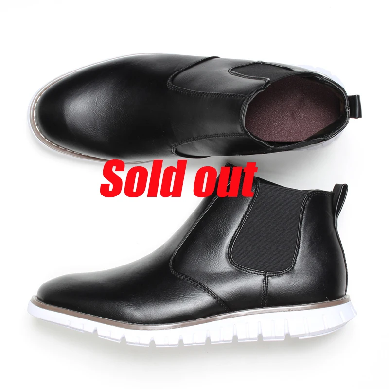 ZFTL/Новинка мужские Ботильоны ботинки Челси повседневные тонкие туфли деловая
