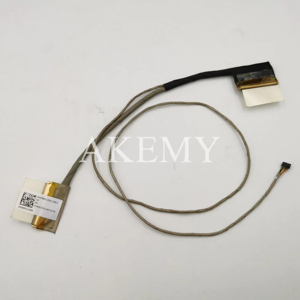 Akemy Новый ЖК кабель для ноутбука For Asus X453 X453MA X403m D403M F403M PN:DD0XK1LC000 сменный