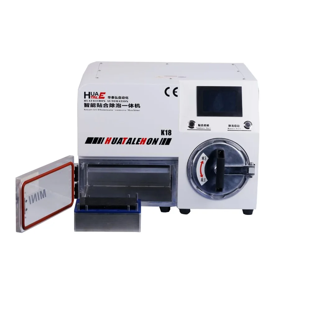 2019 г. недорогая ламинирующая машина K18 OCA с мобильной кромкой для удаления пузырей