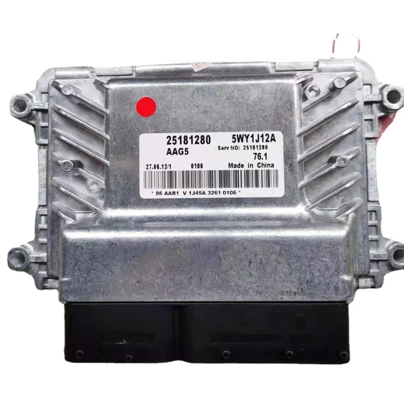

New Car Engine ECU Computer Board 25181280 5WY1J12A for Chevrolet Cruze