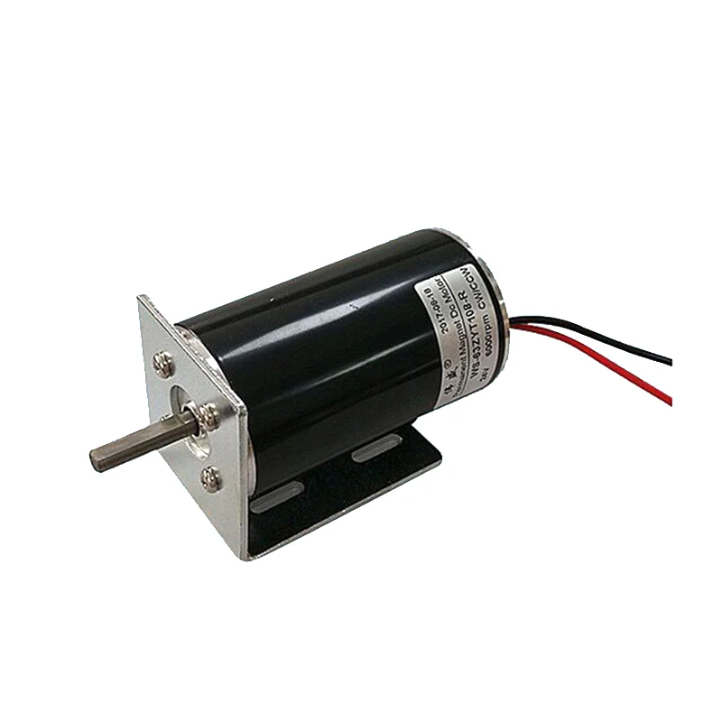 63ZYT108 R мотор скорости 12В/24В 8 мм диаметр вала высокоскоростной постоянного тока 50