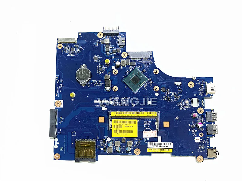Dwjc для Dell Inspiron 15R 3531 Материнская плата ноутбука 28V9W 028V9W CN ZBW00 LA B481P SR1W4 N2830 DDR3L 100%