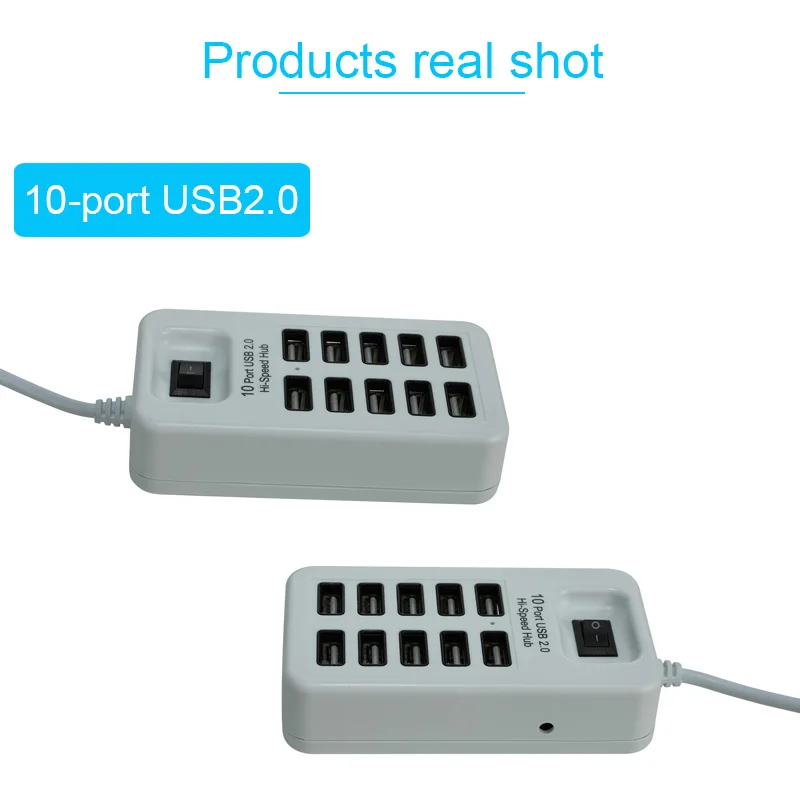 Зарядное устройство Basix usb хаб 2 0 Multi USB высокоскоростной разветвитель 4 / 7/10 портов