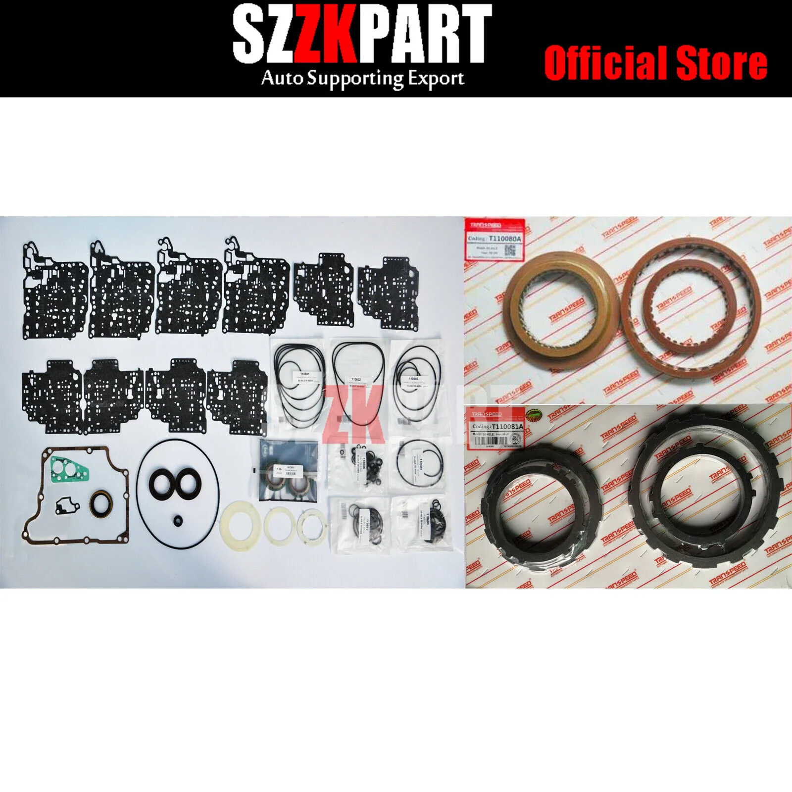 

AW50-40LE AW50-41LE AW50-42LE Transmission Master Kit For CHRYSLER T11000A