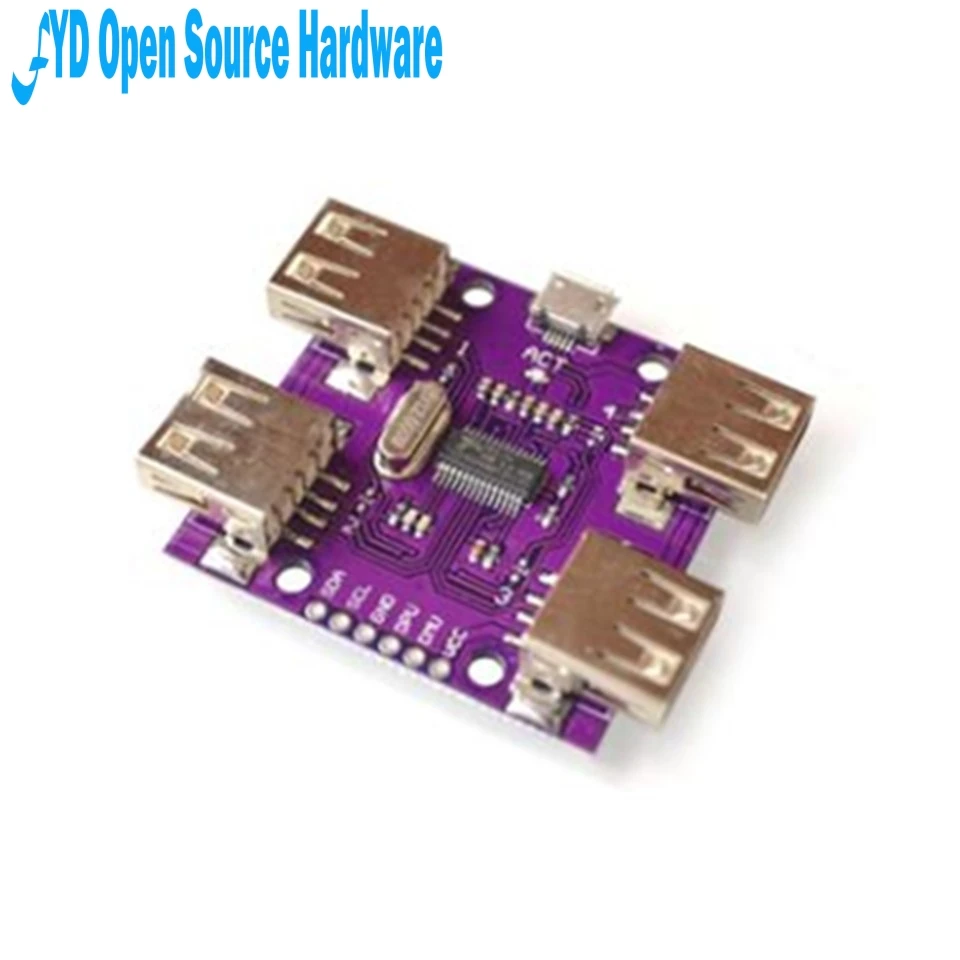 1 шт. высокоскоростной USB-концентратор 2 0 контроллер постоянного тока 4 порта CJMCU-204