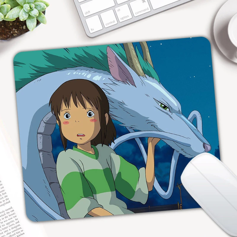 

Spirited Away Rubber Game Computer Mousepad Mouse Pad No Face Man Mice Mat Child Gift Japan Anime