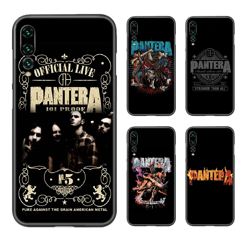Чехол для телефона Pantera Ritual металлический ремешок корпус Huawei P8 P9 P10 P20 P30 P40 Lite Pro Plus