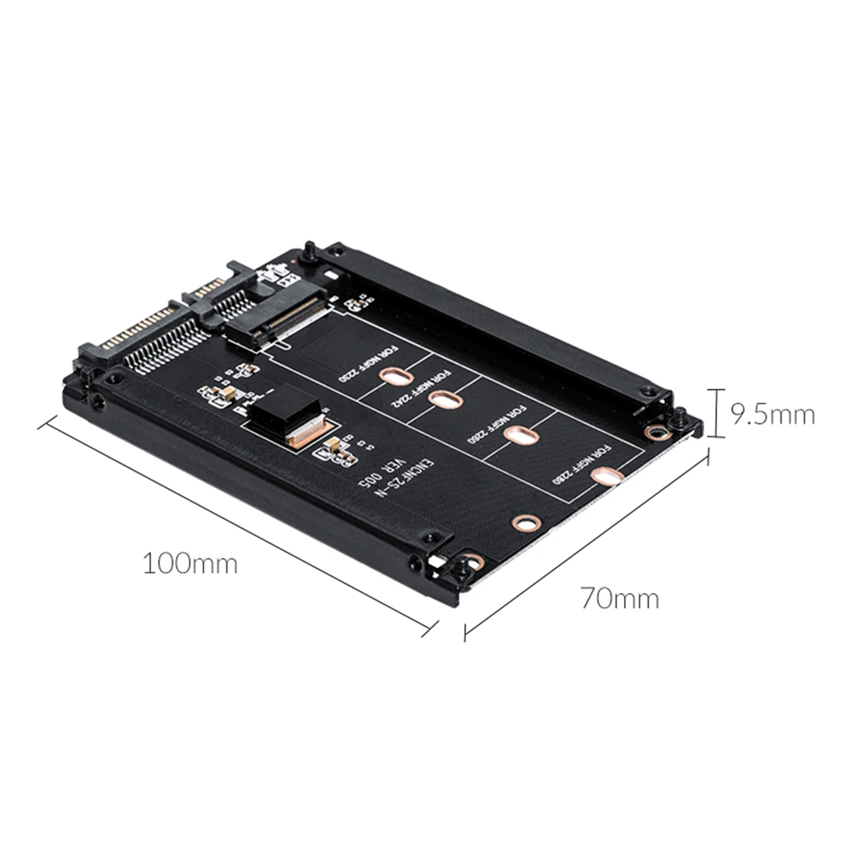 ORICO M.2 NGFF до 2,5 дюймов SATA 22PIN адаптер для 2230/2242/2260/2280 мм M2 NGFF Твердотельный накопитель(SSD жесткий диск M2 NGFF в SATA 22PIN