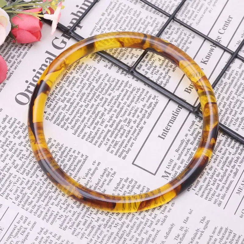 

28GD Tote Bag Round Resin Handle DIY Purse Handcraft Supplies Replacement Bags Making
