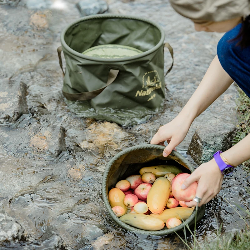Туристическое ведро для воды Naturehike сверхлегкая Складная портативная сумка