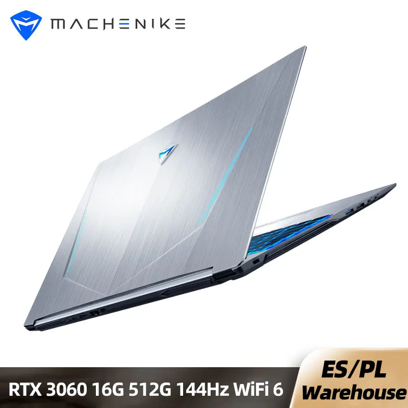 Игровой ноутбук Machenike T58 RTX3060 i7 10870H 16 ГБ 512 SSD 144 Гц 15 6 ''WiFi6 с подсветкой