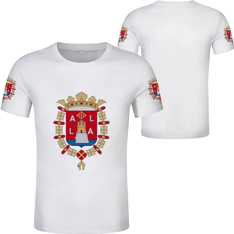 Футболка с надписью Флаг Аликанте свободная футболка именем и номером Испании