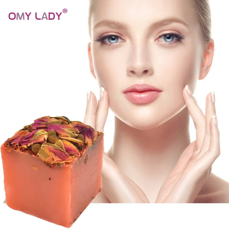 

OMY LADY охлаждающее цветочное мыло ручной работы 100% чистое растительное эфирное масло мыло для ванны очищающее средство для лица глубокое очи...