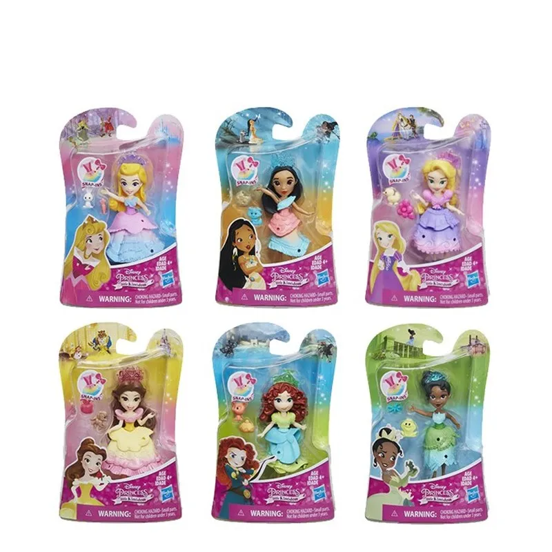 

Hasbro Princess Mini Puppet Doll Hua Mulan Cinderella Princess Snow White Girl Toy