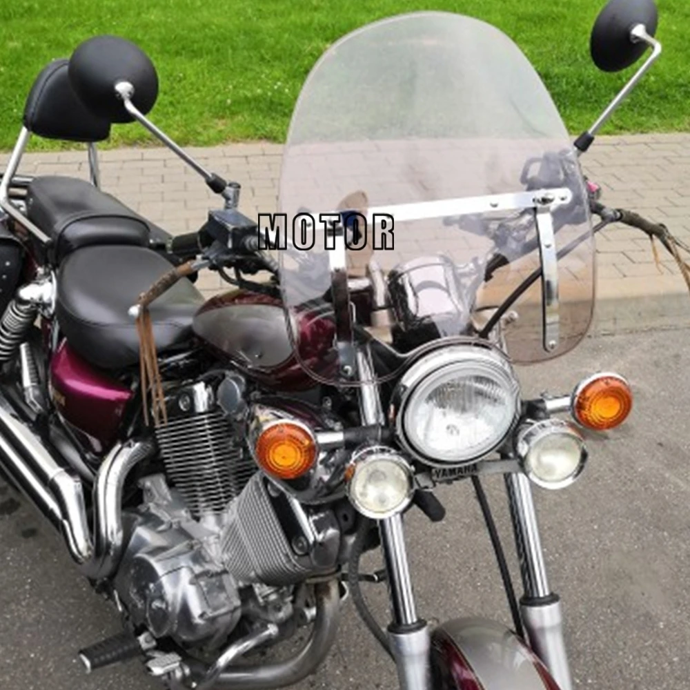 

Motorcycle Motorbike Windshield Windscreen Clear For Suzuki VX 800 SV 650 GS 500E GSF 600N 1200N Shadow ACE 750 1997-2003 2004