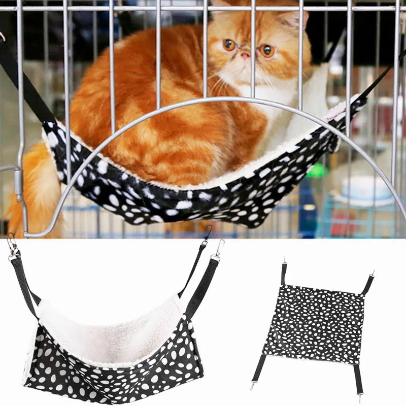 Polk Dot полиэстер крыса кролик Шиншилла/клетка для кошки гамак маленькая собака щенок покрывало на кровать сумка одеяла Mascotas Cachorro Honden