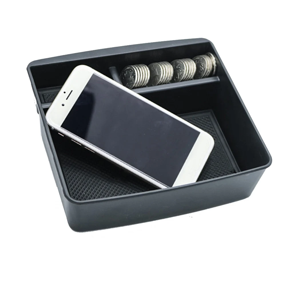 

Accessories Storage Box Inner Parts Interior Black Organizer 17.3x16cm