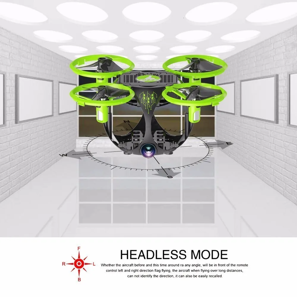 FQ26 WiFi FPV мини Дрон Квадрокоптер с камерой 0.3MP высота удерживания g-сенсор складной Дрон Квадрокоптер приложение управление телефоном RTF