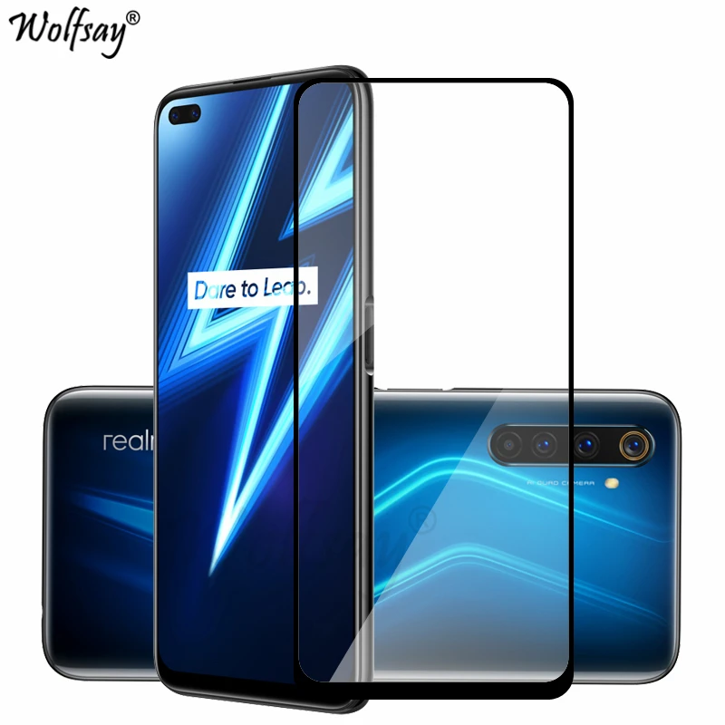 2 uds Pantalla de pegamento completo Protector para OPPO verdadero yo X50 Pro 5G vidrio templado de 2.5D 9H pel&iacute;cula protectora del tel&eacute;fono para verdadero yo X50 Pro 6,44"-0