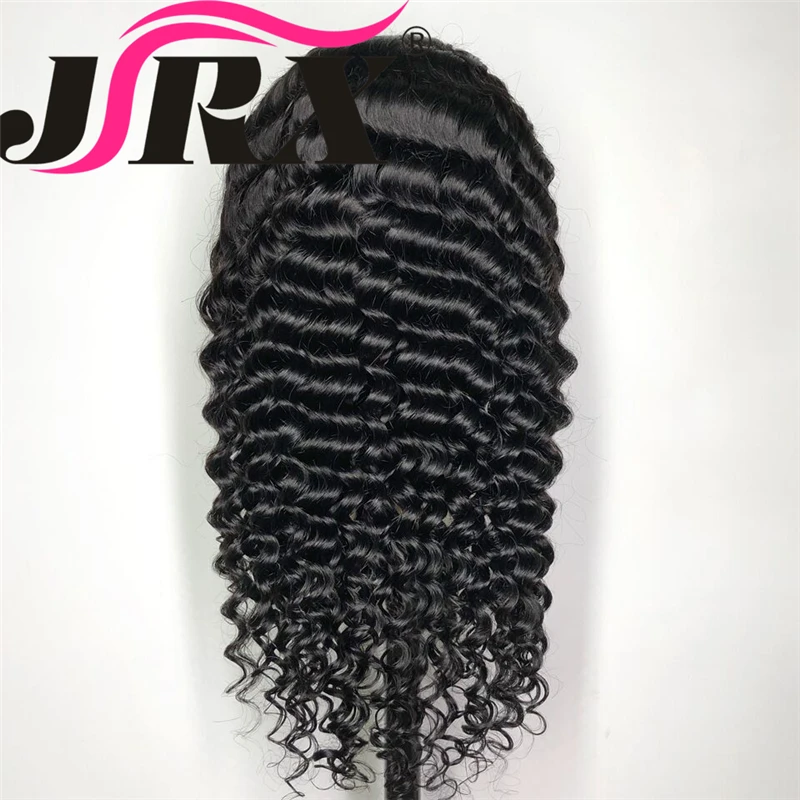 Лидер продаж глубокая волна Синтетические волосы на кружеве парики из