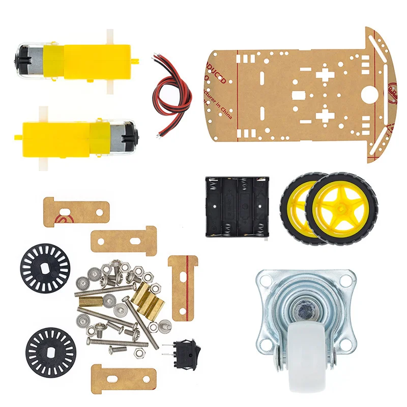 1 комплект умный робот автомобильный корпус набор датчик скорости аккумулятор