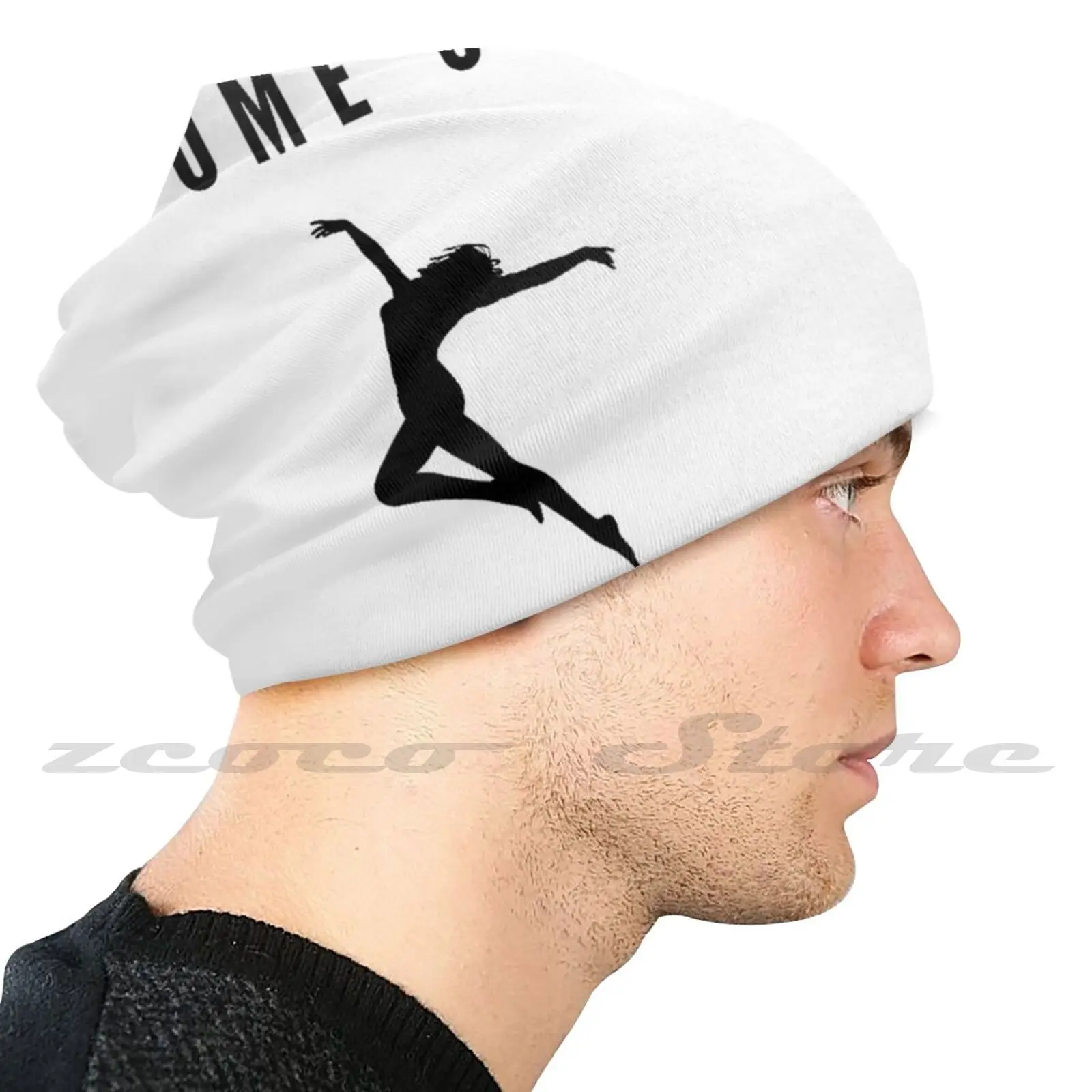 Вязаная шапка с углублением мягкая эластичная для занятий спортом на открытом