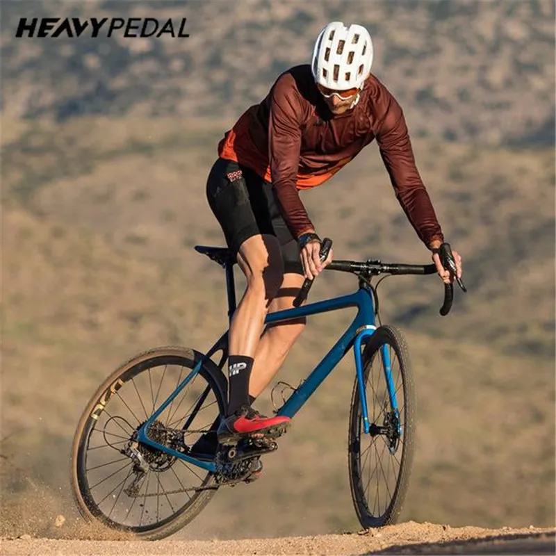 Футболка мужская свободного кроя Джерси с длинным рукавом для езды на