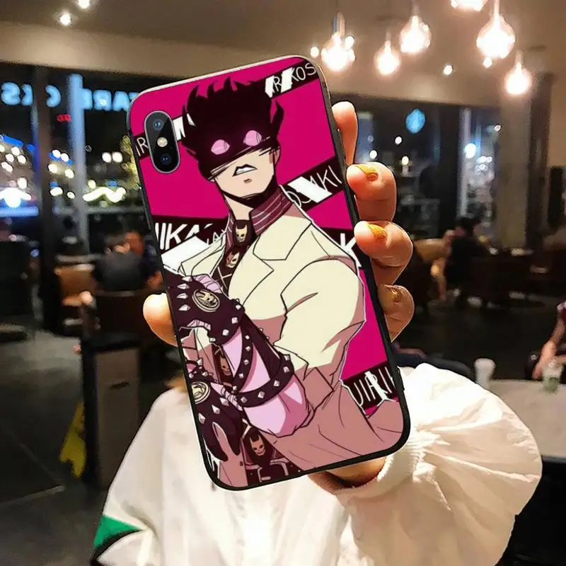 

Japan anime JoJo's Bizarre Adventure Phone Case for iPhone 11 12 pro XS MAX 8 7 6 6S Plus X 5S SE 2020 XR