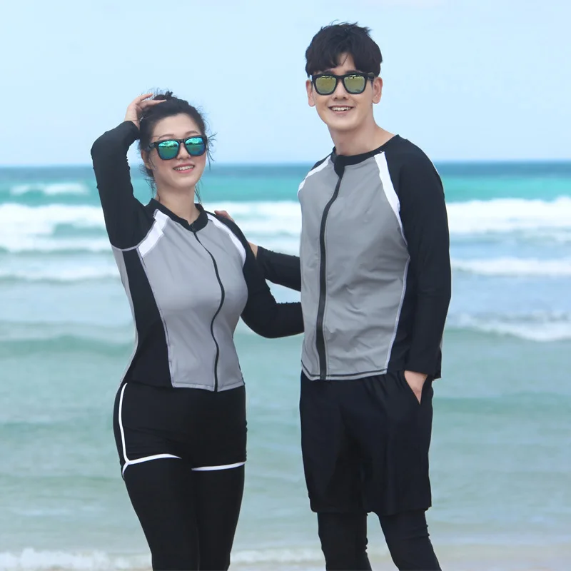 Женский комплект для серфинга с длинным рукавом женский купальник
