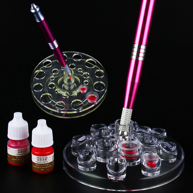 

Лидер продаж, многофункциональный полуперманентный цветной подстаканник для татуировок, цветной подстаканник, Цветной Материал, овальная ...