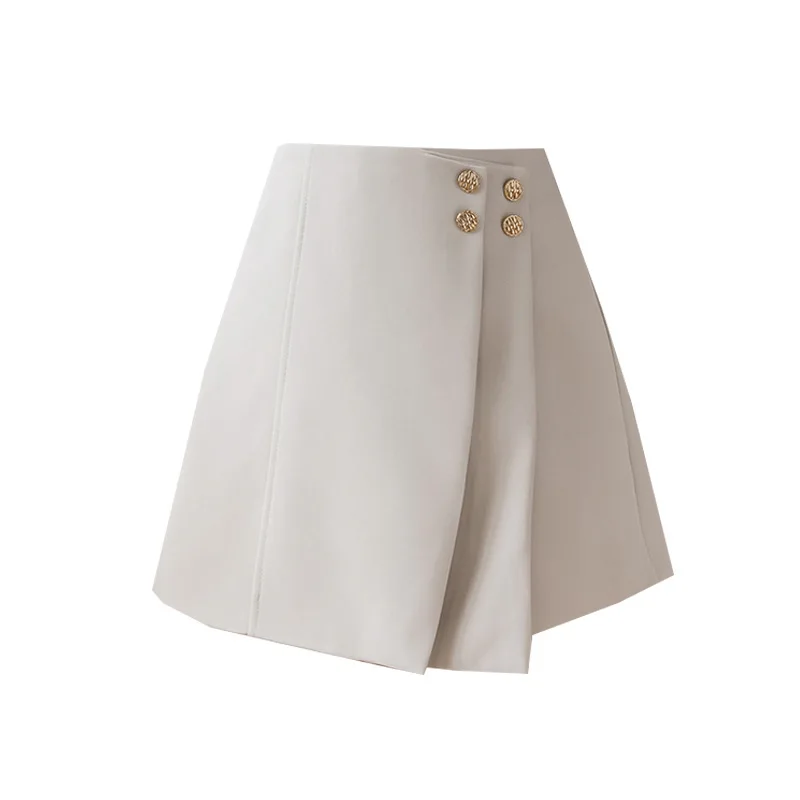 Jupe courte plissée à taille haute pour femme, mode coréenne, Sexy, Kawaii, japonaise, blanche, printemps été 2021