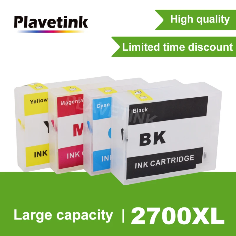 Plavetink чернильный картридж для Canon PGI 2700 XL дозаправочные картриджи MAXIFY IB4070 iB4170 MB5070