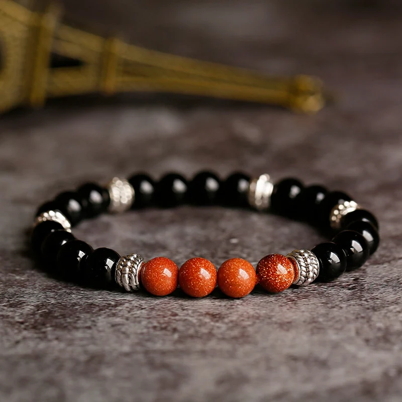 Винтажные очаровательные Парные браслеты и ручной работы мужской браслет с