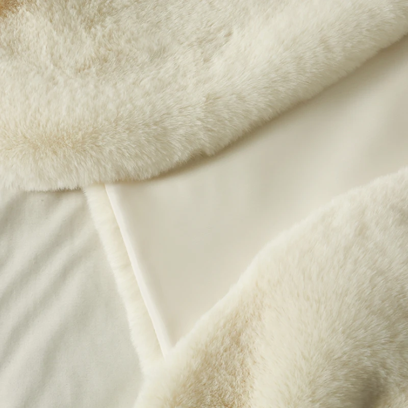 Дешевая оптовая продажа новинка 2021 Модный корейский черный меховой жилет