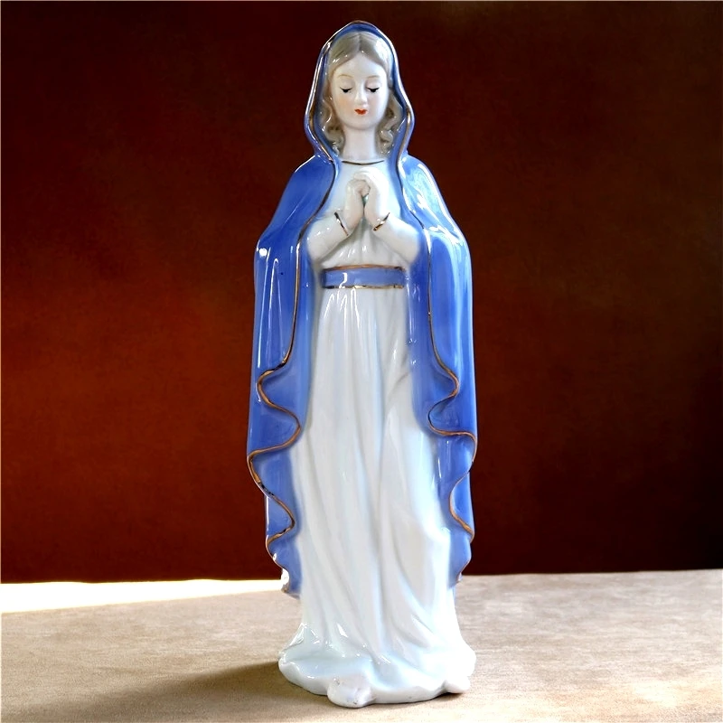 Фарфор искусственная керамика скульптура Иисуса религия фигурка орнамент декор