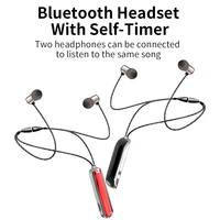 couple two interconnected shared bluetooth tws 5 0 wireless headphones with microphone suitable for huawei oppo xiaomi samsung
