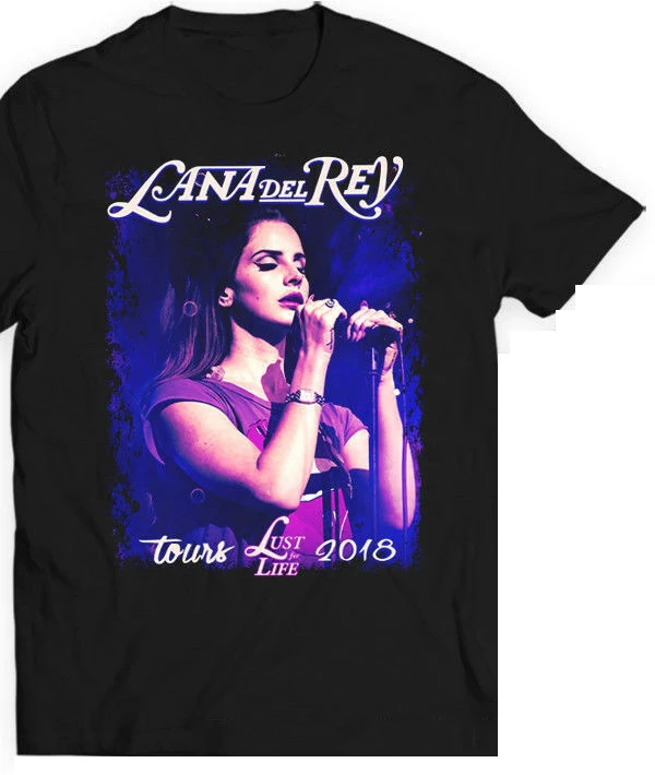 Новая мужская футболка Lana Del Rey Lust for Life 2019 размер S 3XL Back To The Future Stranger Things