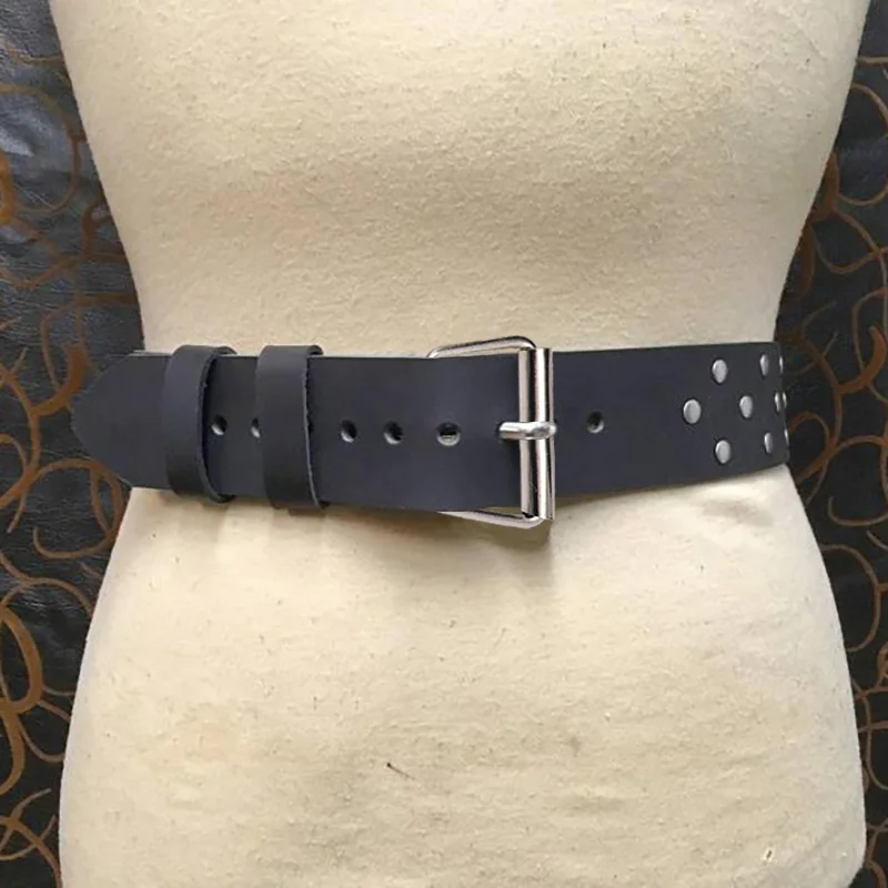 Винтажный костюм в стиле стимпанк с шипами большой пояс 2 дюйма кингир SCA