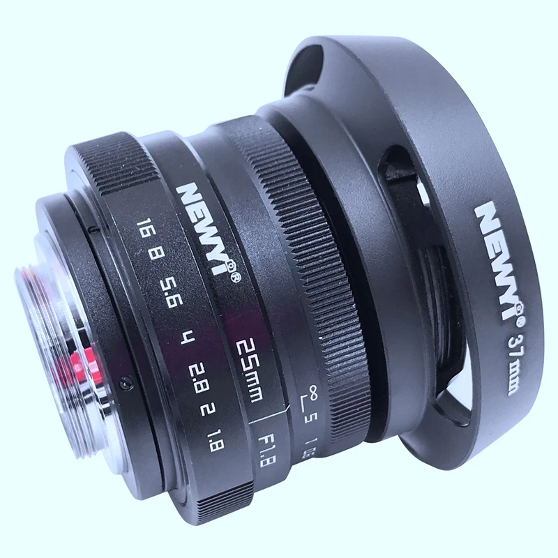Newyi 25 мм F/1 8 Cctv Мини объектив для всех Pentax Pq крепление Mirro камера и Бленда адаптер 7