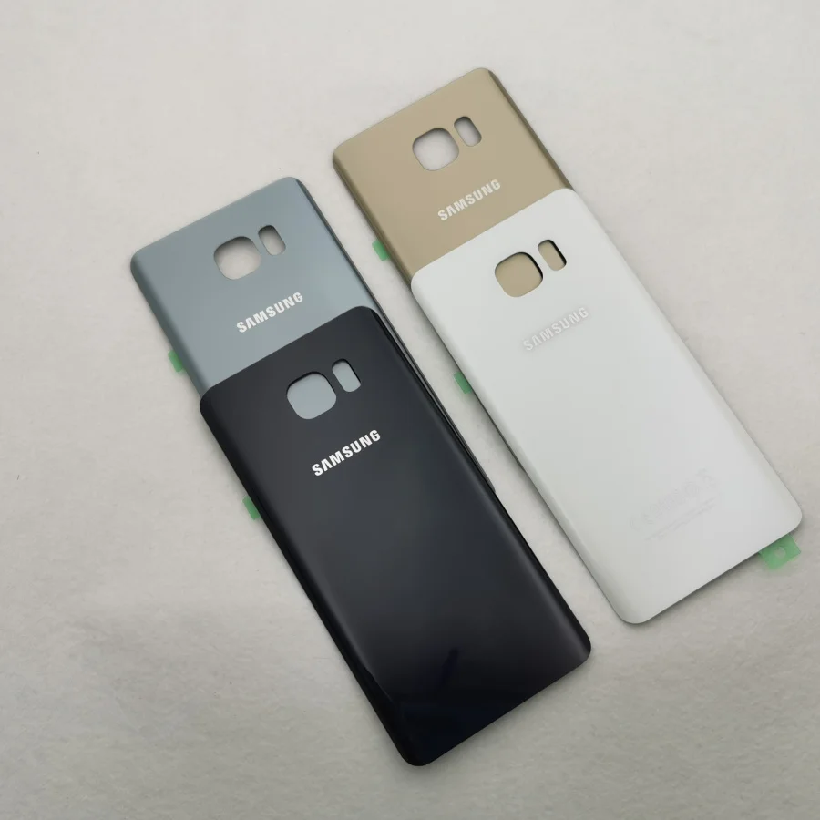 SAMSUNG Galaxy Note 5 оригинальная задняя крышка для аккумулятора 3D стеклянная корпуса N920