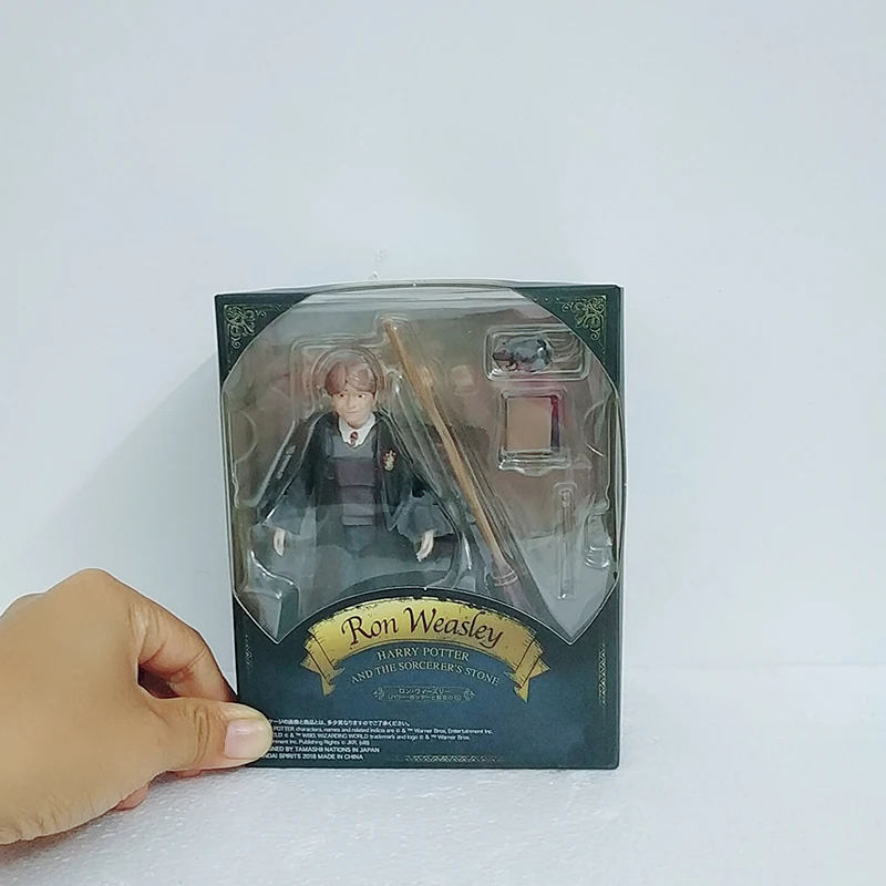 12 см SHF Potter Гермиона Грейнджер Уизли Рон фигурка модель игрушки кукла для подарка