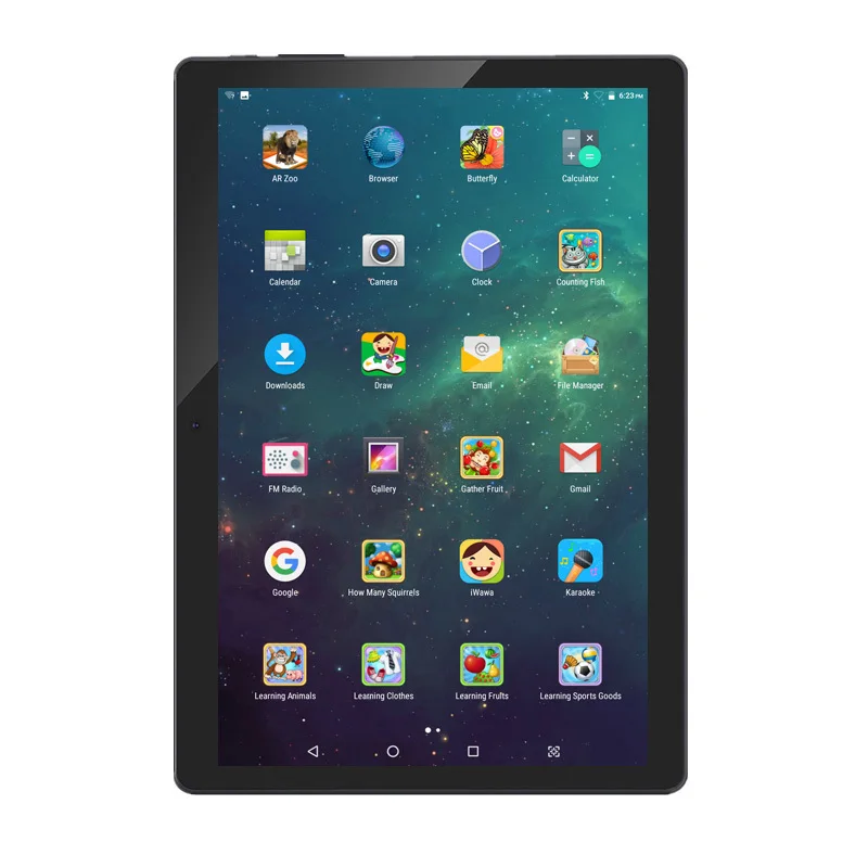 

Силиконовый чехол с диагональю 10,1 дюйма для детей, планшетный ПК с Wi-Fi, четырехъядерным процессором MTK8163, ОЗУ 2 Гб, ПЗУ 32 ГБ, Android 7,0, Youtube, родите...