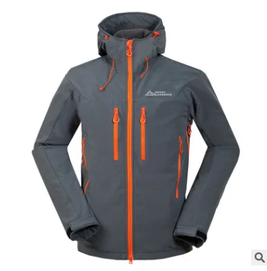 color 7 MC15RK0202 Водонепроницаемая ветровка для мужчин, уличная флисовая куртка, Спортивная дышащая куртка для пеших прогулок или кемпинга, мягкая куртка - Цвет: color 7