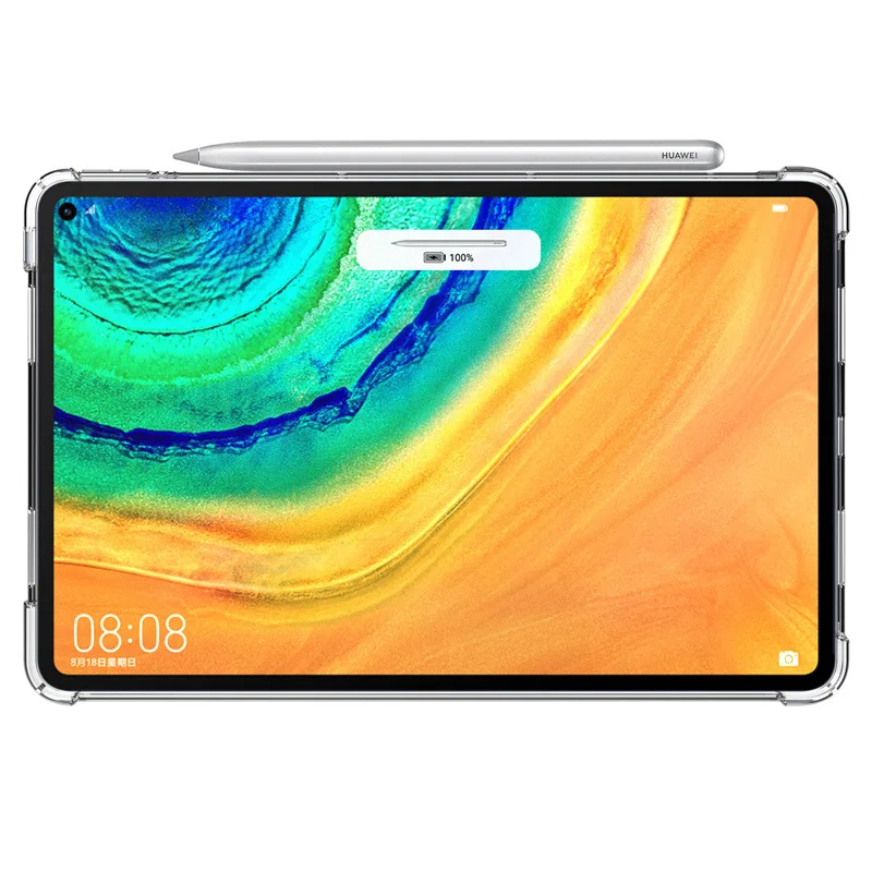 Защитный чехол для Huawei MatePad Pro прозрачный с воздушной подушкой планшета 2020 защита