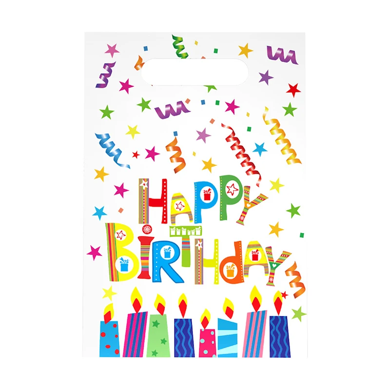 Новое поступление милые пакеты с принтом в виде свечи 20 шт./лот украшения и