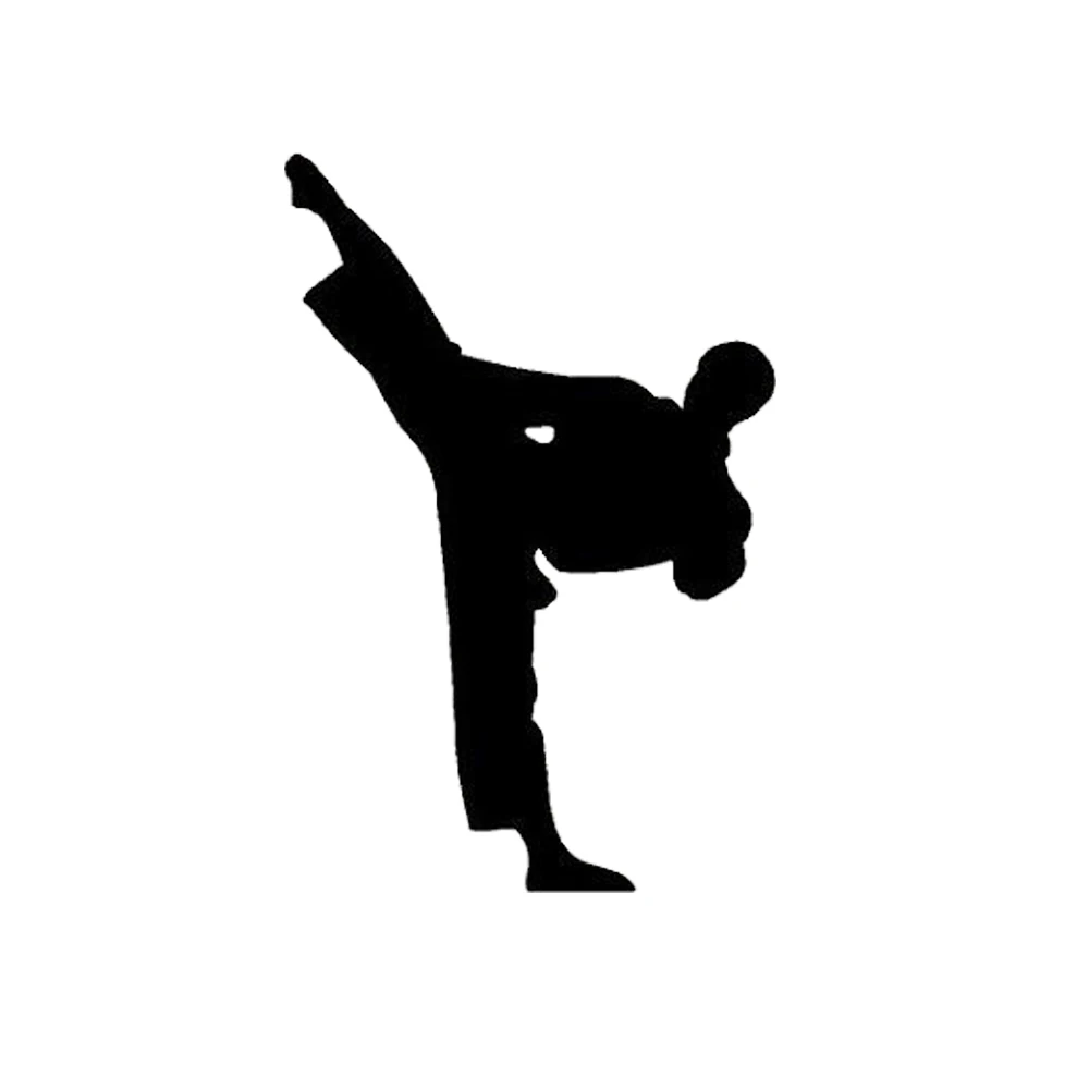 Наклейки на автомобиль с кикбоксингом Маршал Каратэ 15*10 см, водонепроницаемые виниловые наклейки на окна автомобиля, наклейка на передний бампер, аксессуары для автомобиля, jdm.