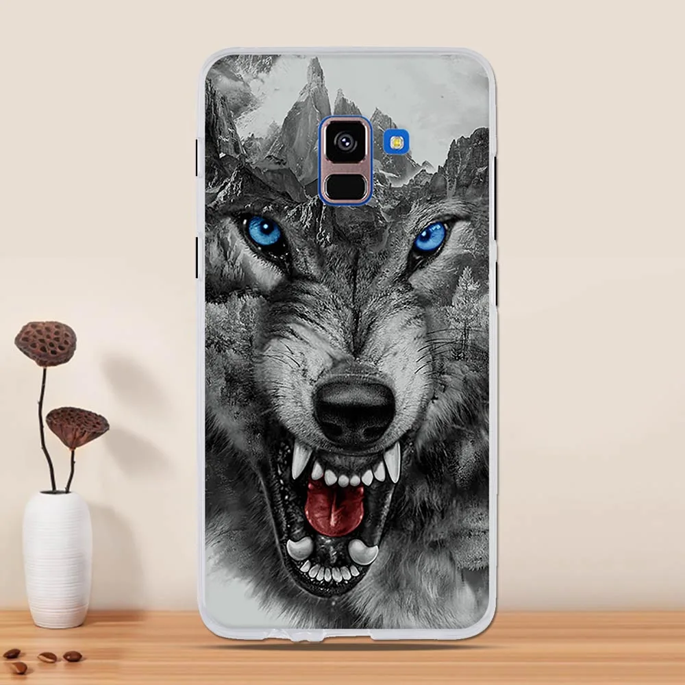 Чехол для samsung Galaxy A8 Plus чехол Капа Coque чехол из термополиуретана и силикона для samsung A8 Plus A 8+ A730F Чехол протектор бампер - Цвет: 50