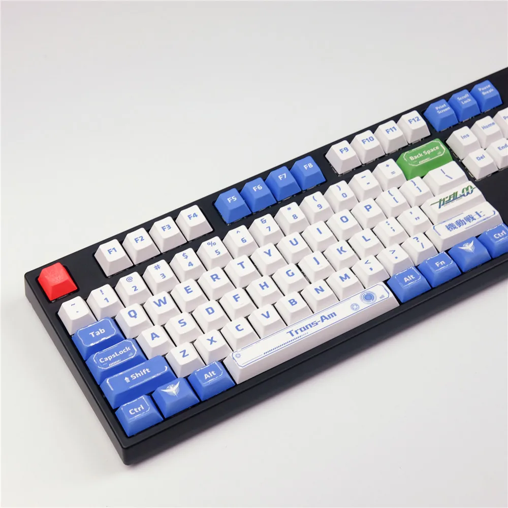 Колпачки для клавиш PBT Cherry Profile с 5 лицами сублимационные колпачки механической
